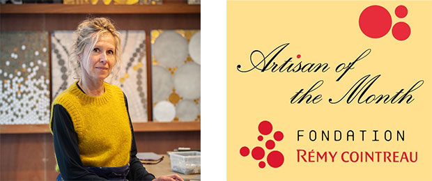 Fondation Rémy Cointreau artisan of the month mathilde jonquière craftswoman mosaicist